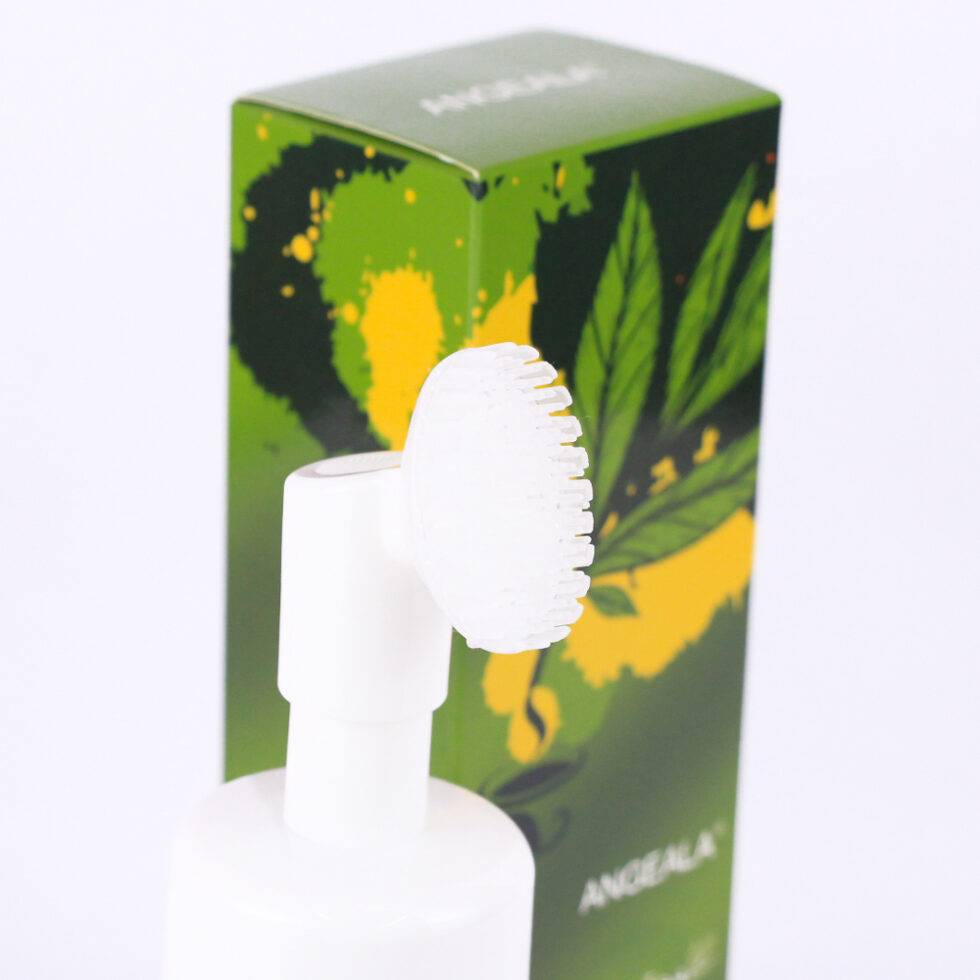 Limpiador facial ANGEALA con cepillo de té verde 150ml - Imagen 2