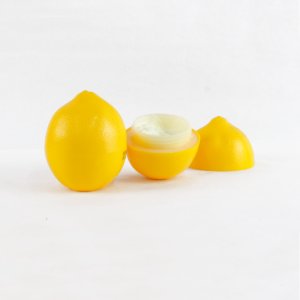 Crema con diseño y aroma a limón 35g