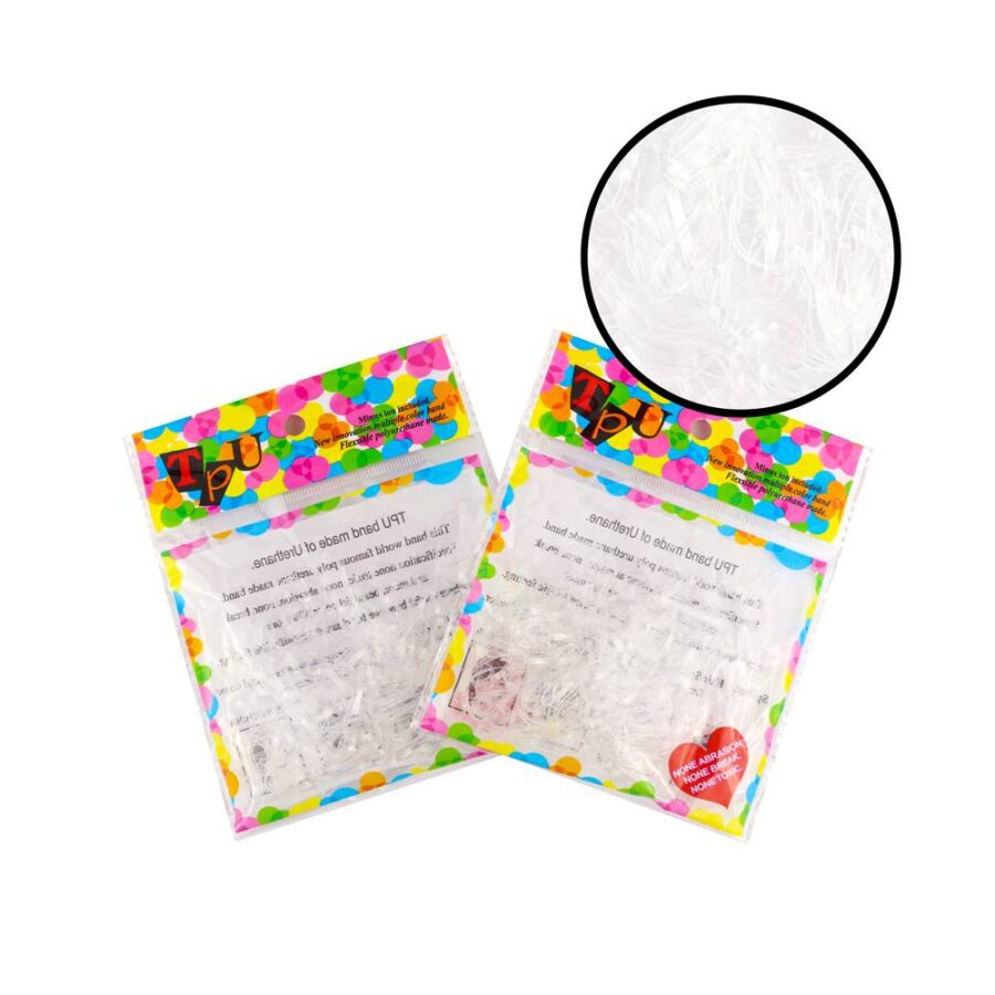 Liga Tpu transparente con 12 piezas