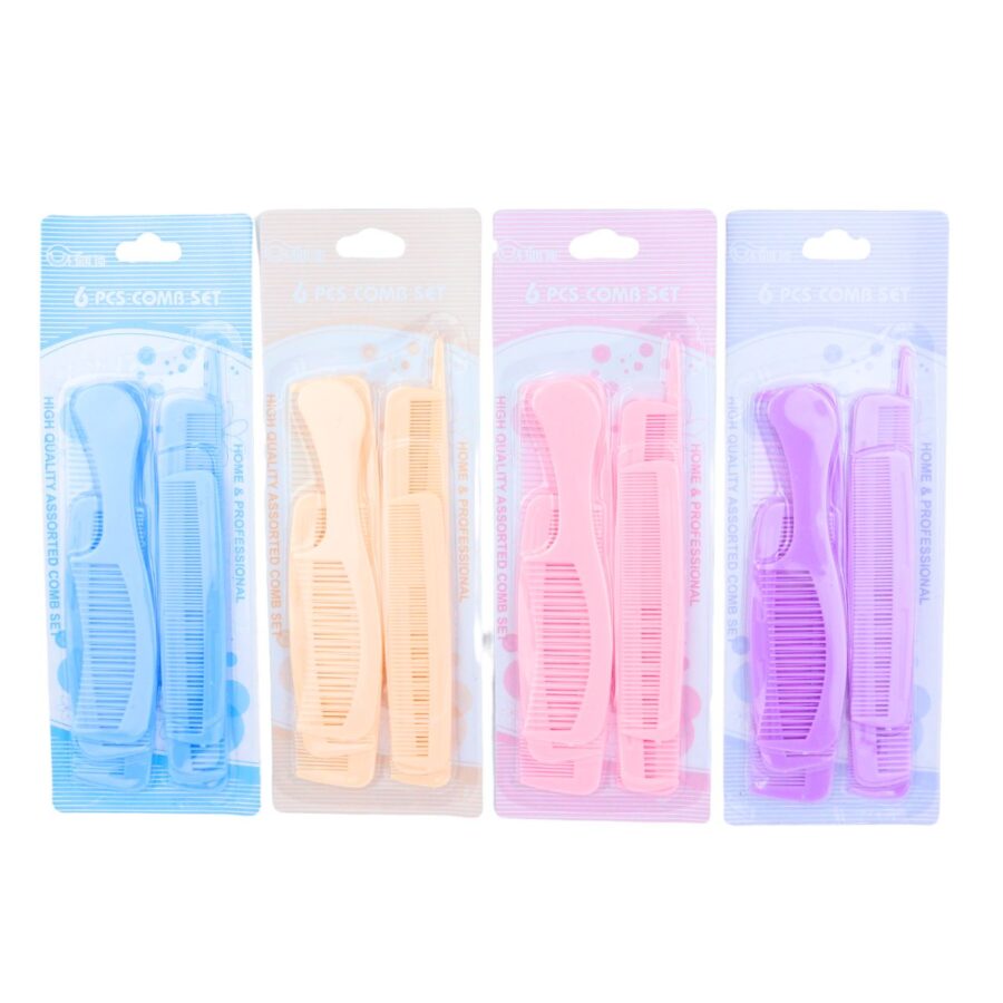 Paquete con 24 sets de 6 peines