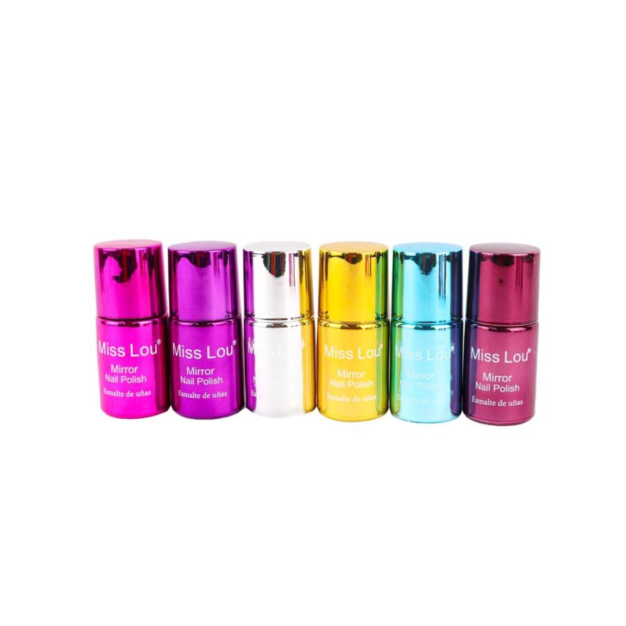 Set con 12 esmaltes tipo efecto espejo - Imagen 2