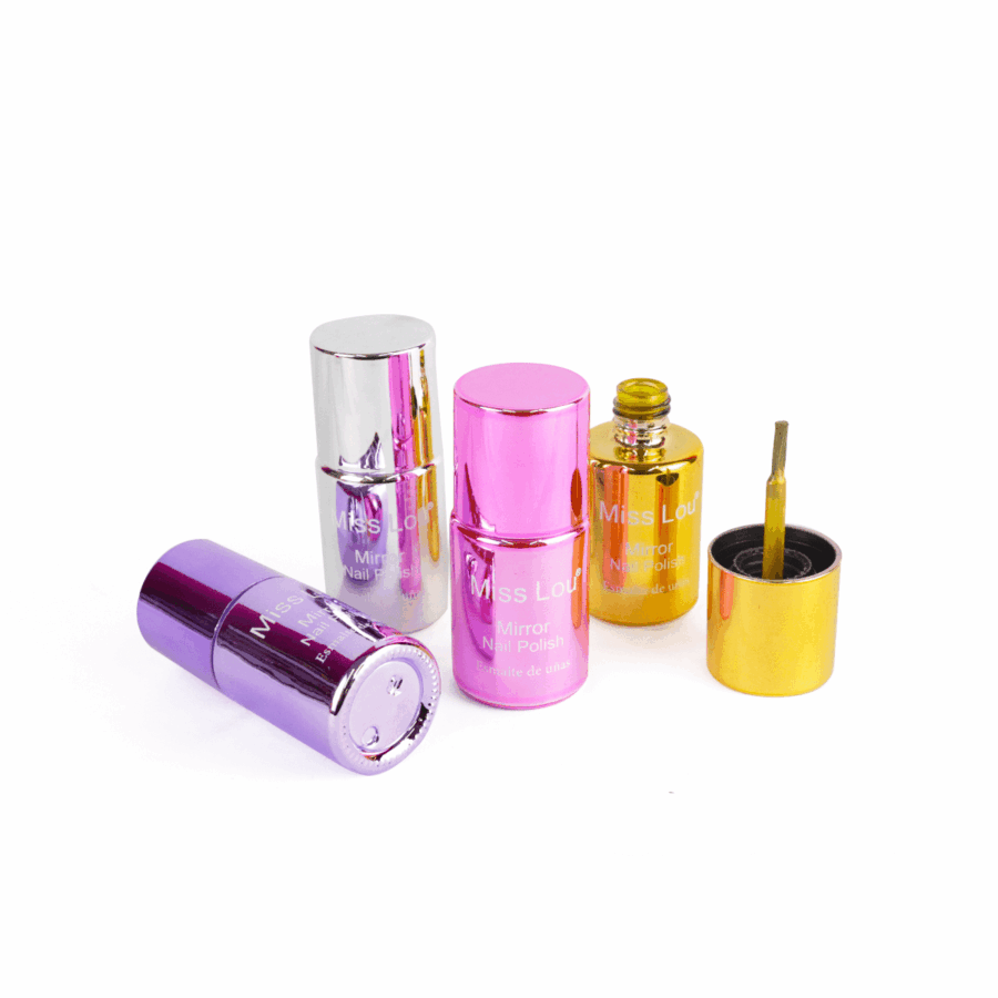 Set con 12 esmaltes tipo efecto espejo - Imagen 4