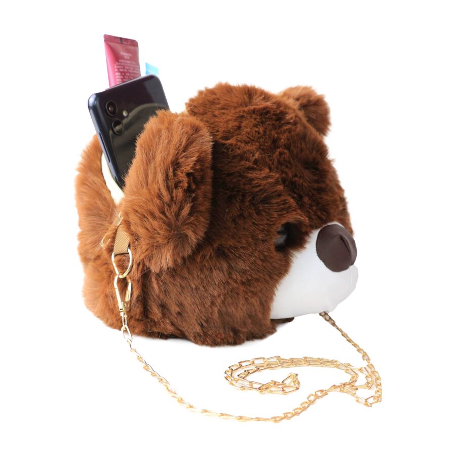 Bolsa de peluche en forma de oso 60x60cm - Imagen 3