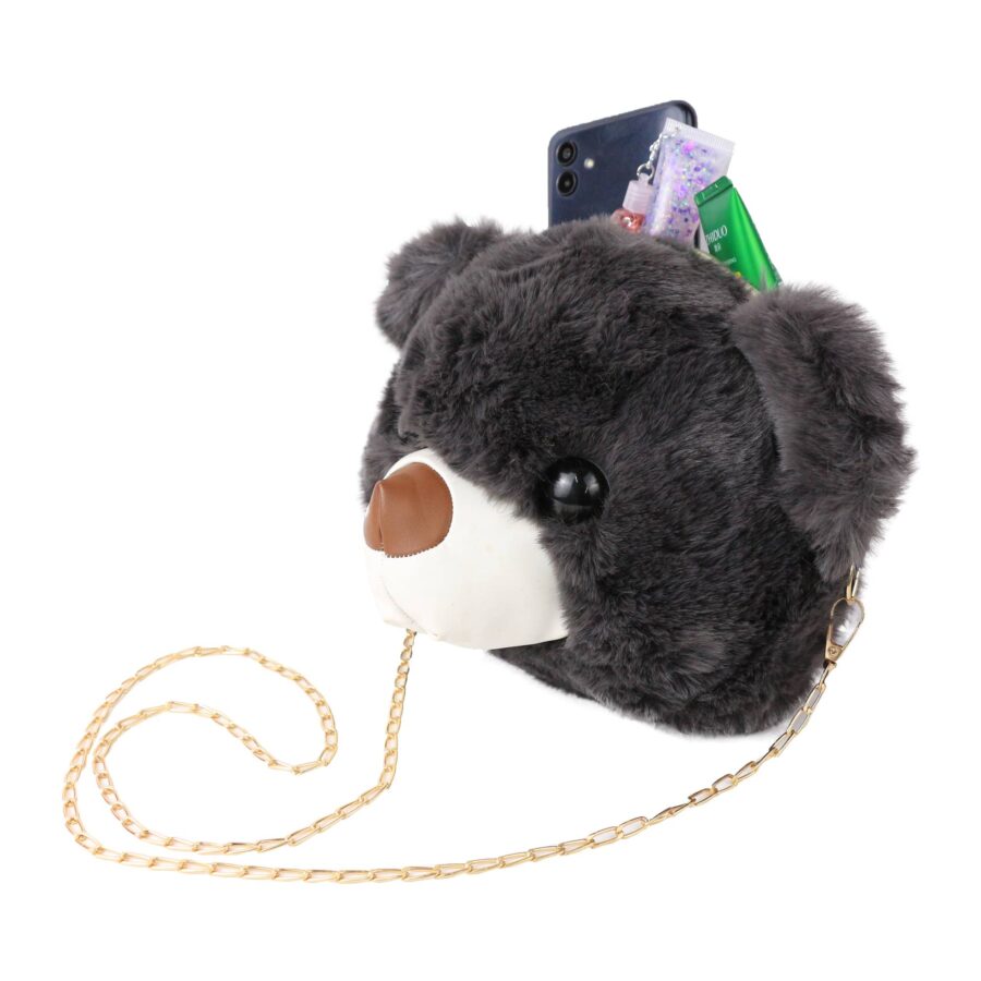 Bolsa de peluche en forma de oso 60x60cm - Imagen 4