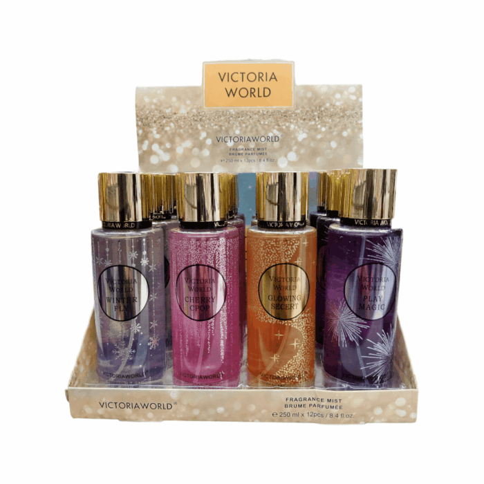 Perfume en 250ml con 12 piezas