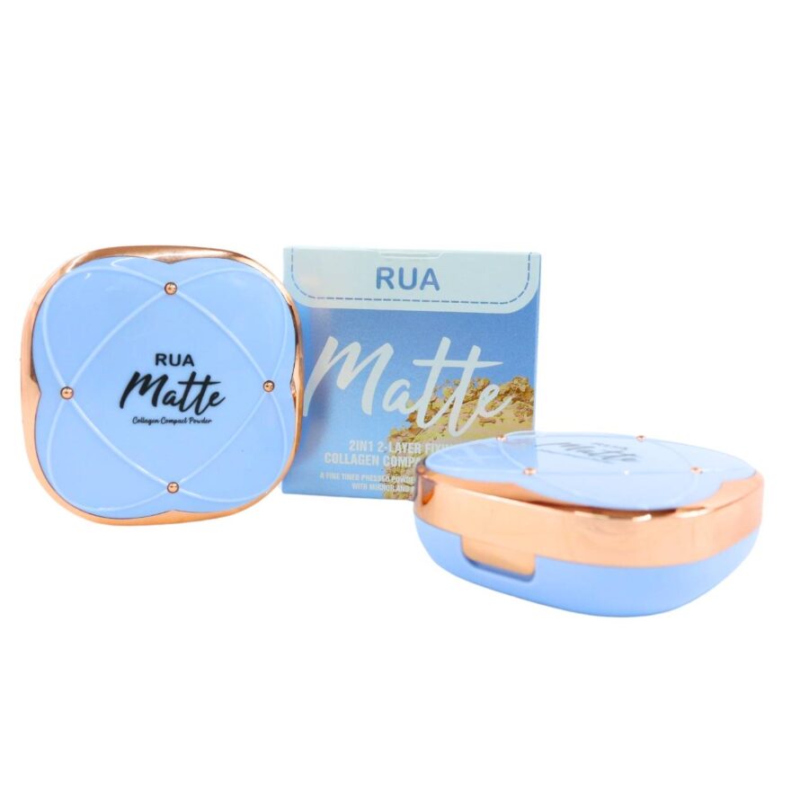 Polvo compacto con 12 piezas