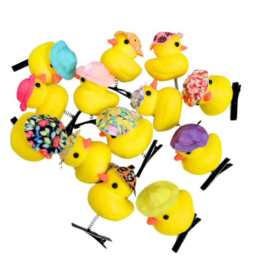 Pasadores en forma de patitos con 100 piezas