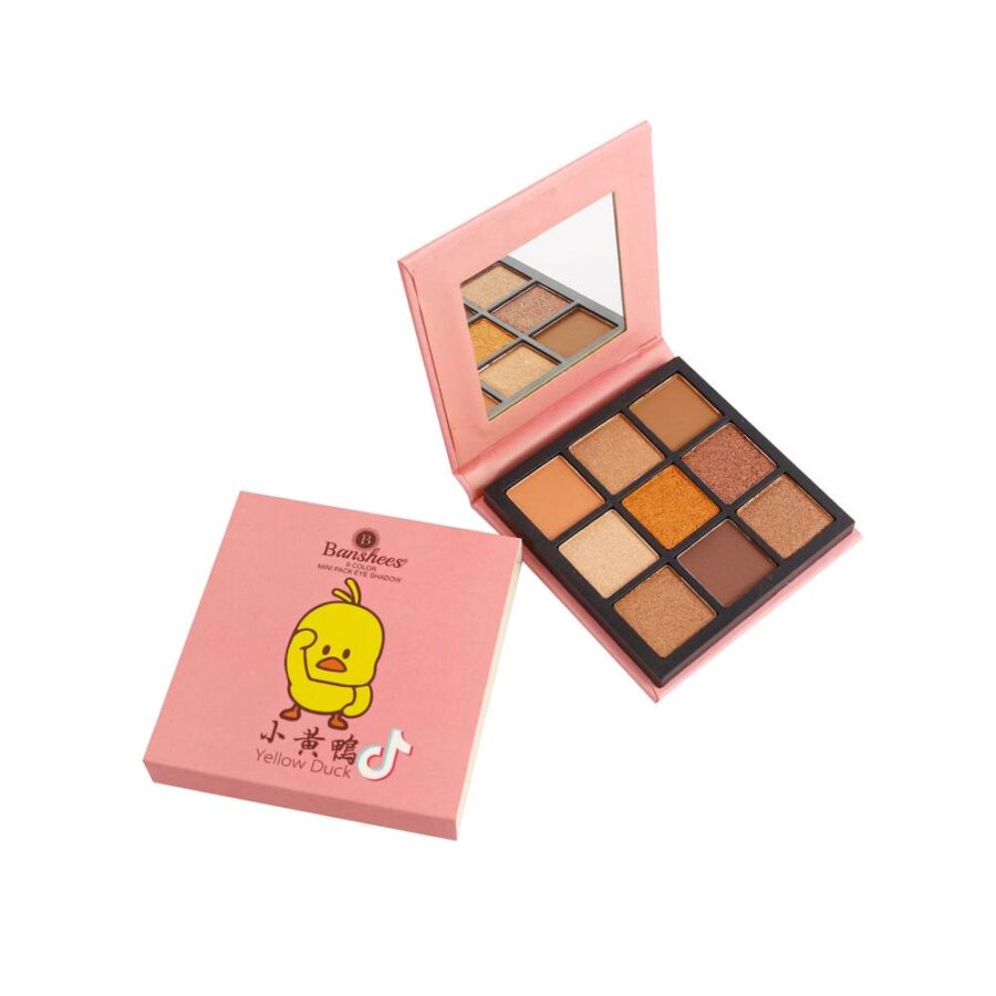 Paleta de sombras de bolsillo de  9 tonos de pollito