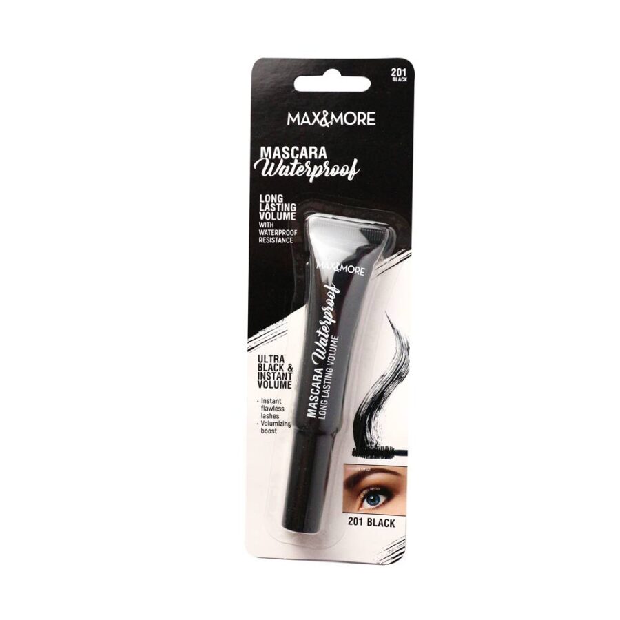 Mascara de pestañas MAX & MORE maxima extension (20 piezas)