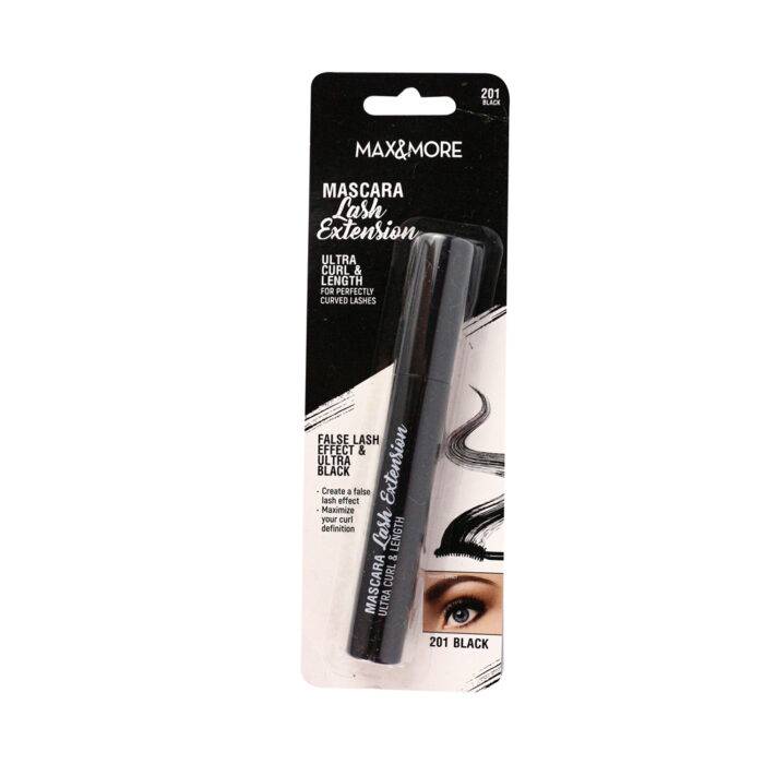 Mascara de pestañas MAX & MORE maxima extension (20 piezas)