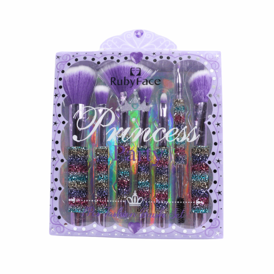 Set de brochas diseño con diamantes - Imagen 3