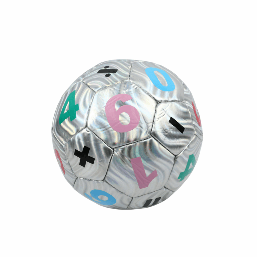 Balón metálico de futbol #5 - Imagen 5