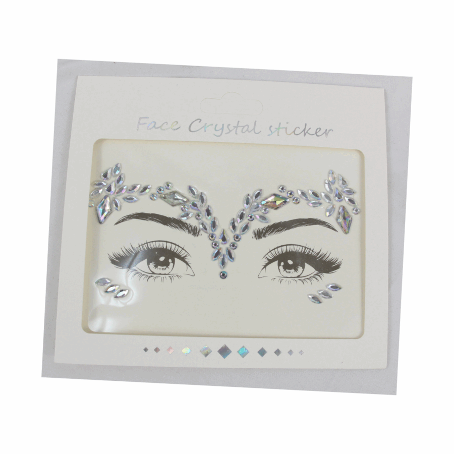 Pegatinas para la cara en forma de diamantes - Imagen 5