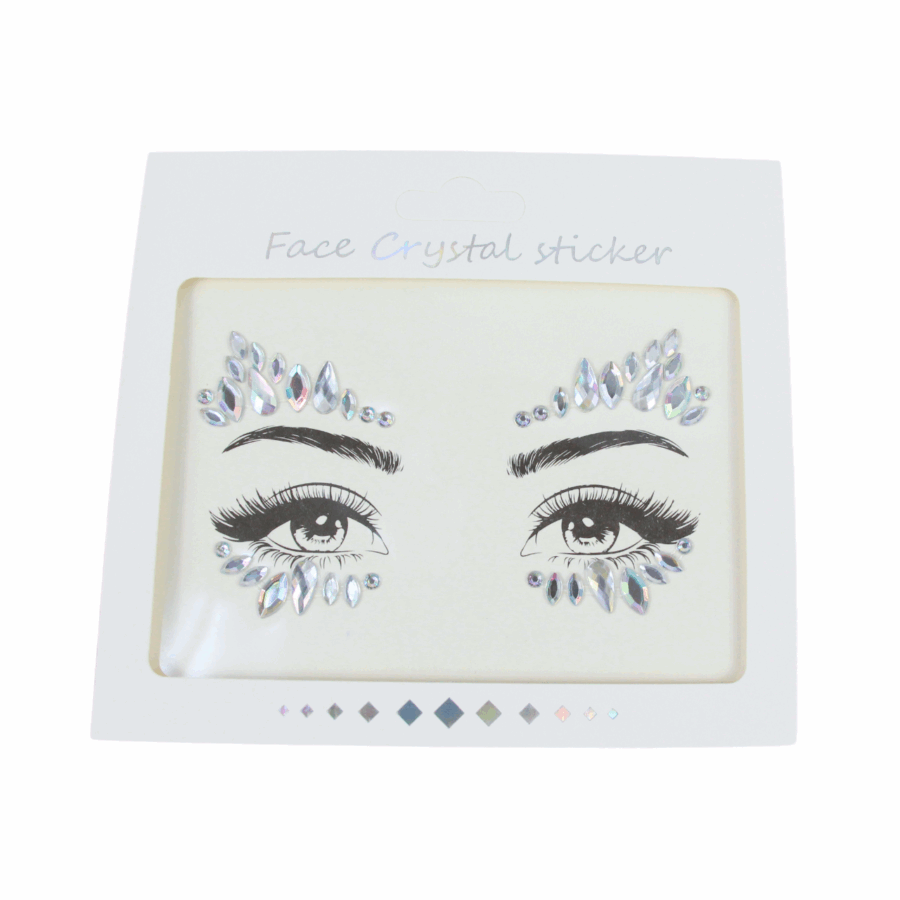 Pegatinas para la cara en forma de diamantes - Imagen 7