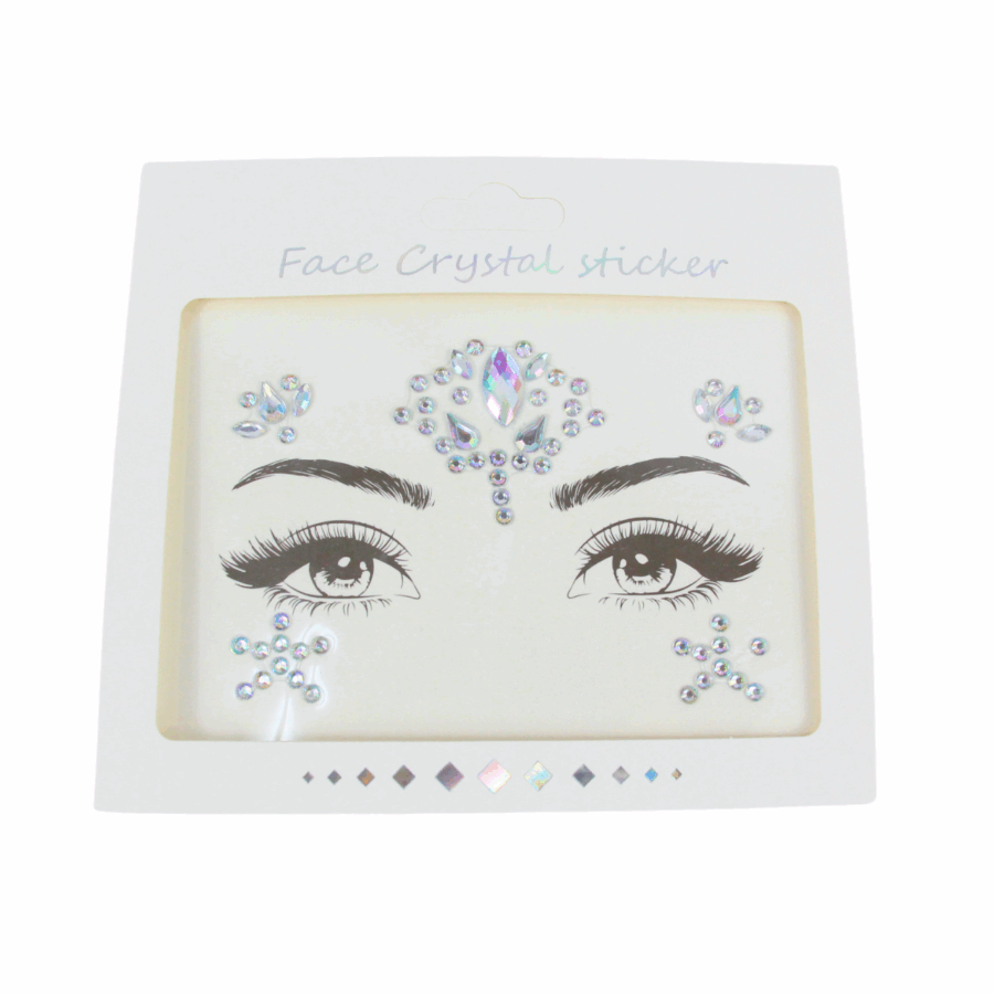 Pegatinas para la cara en forma de diamantes - Imagen 11