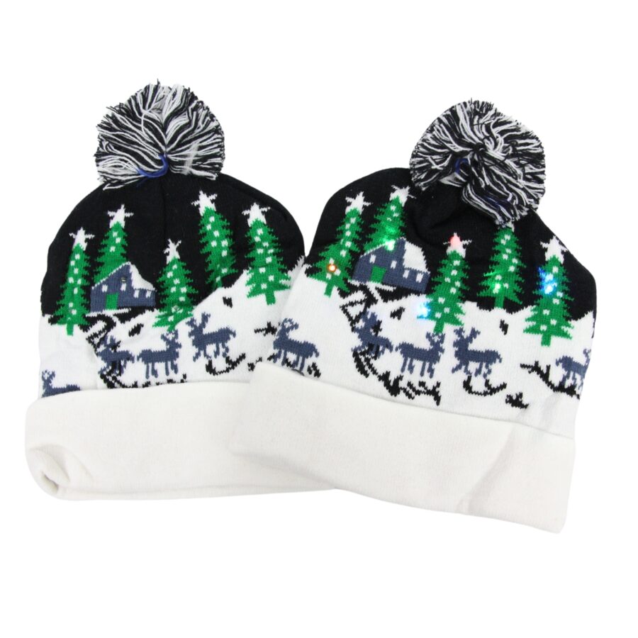 Gorro de navidad con luces led - Imagen 6