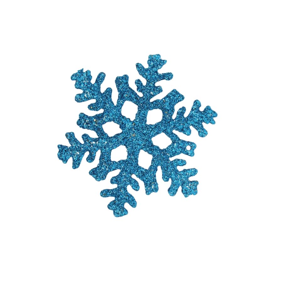 Adorno navideño en forma de copo - Imagen 2