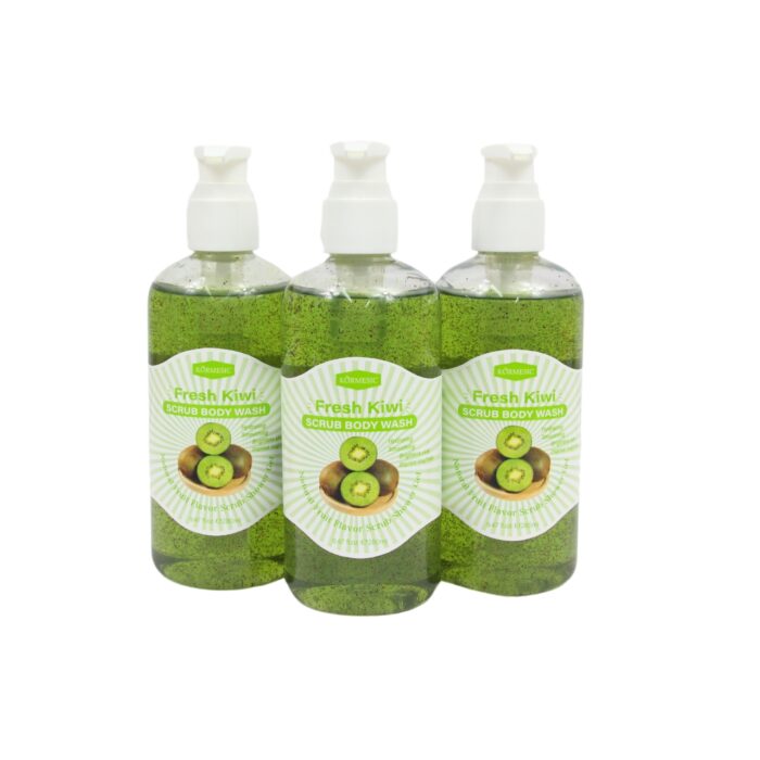 Gel de baño y exfoliante de kiwi