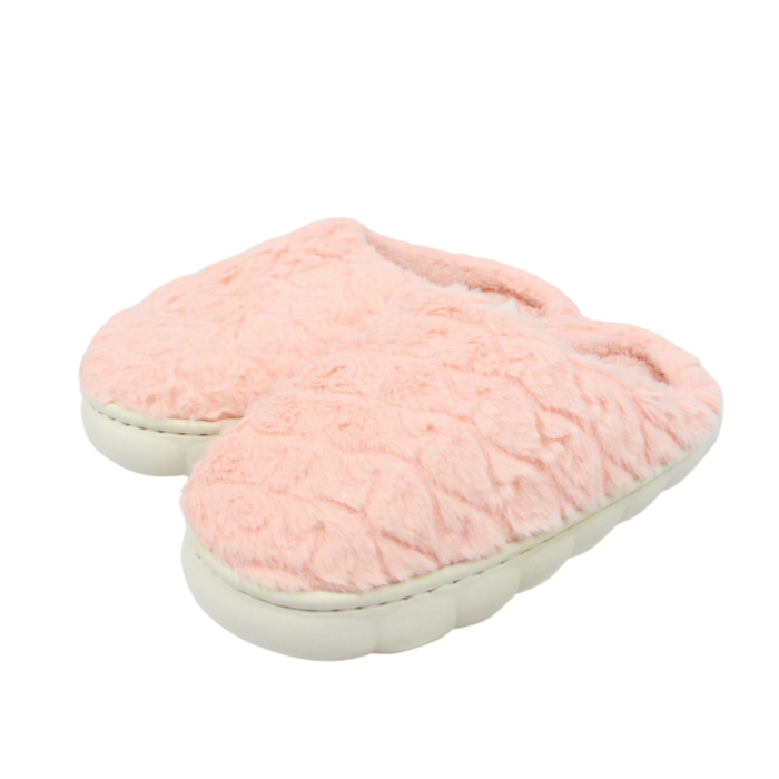 Pantuflas cerradas de peluche - Imagen 2