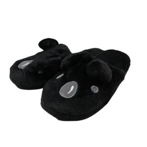 Pantufla cerrada con peluche diseño de animal