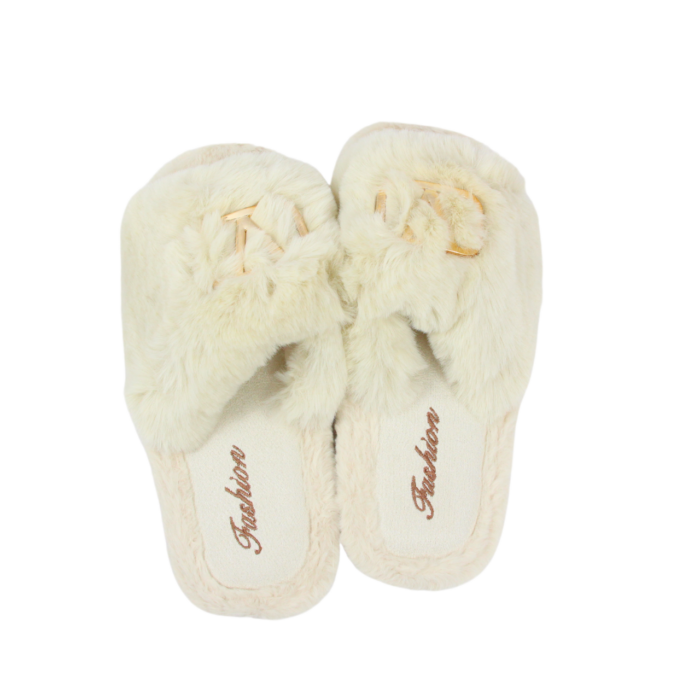 Pantuflas fashion de peluche - Imagen 3