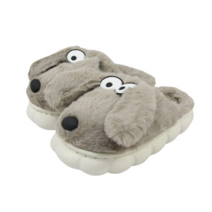 Pantuflas de peluche diseño de mascota