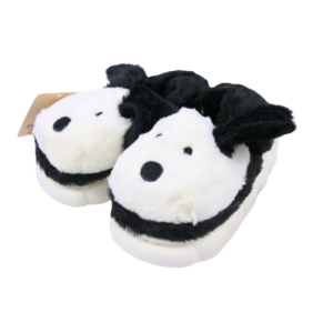 Pantuflas de peluche diseño de perro