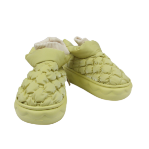 Pantufla de peluche textura 3d