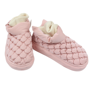 Pantufla de peluche textura 3d