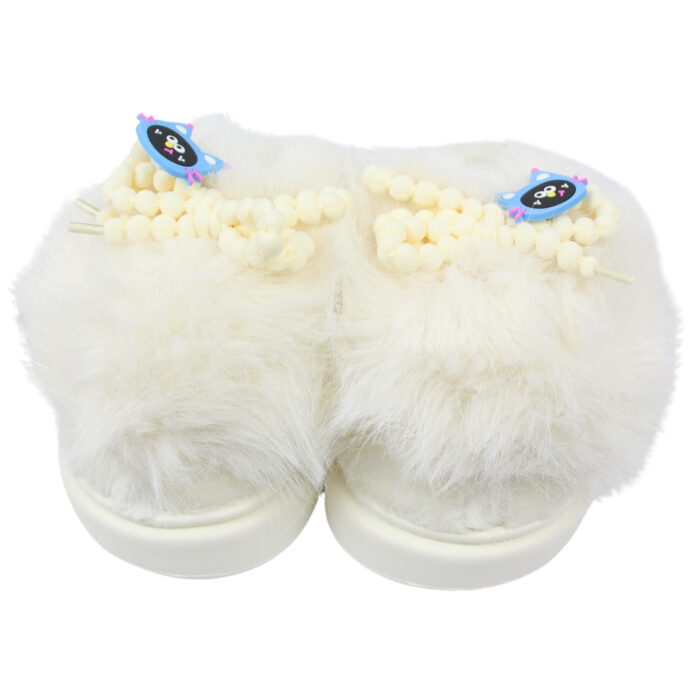 Pantufla abierta de peluche - Imagen 5