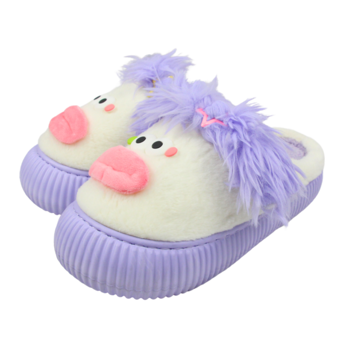 Pantufla de peluche con 3 diseños diferentes - Imagen 3