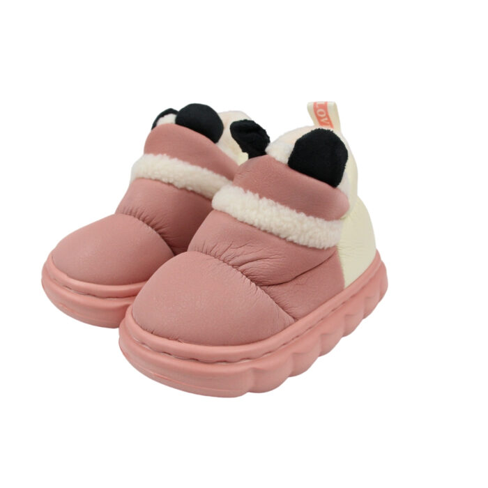 Pantuflas tipo bota para niños - Imagen 3