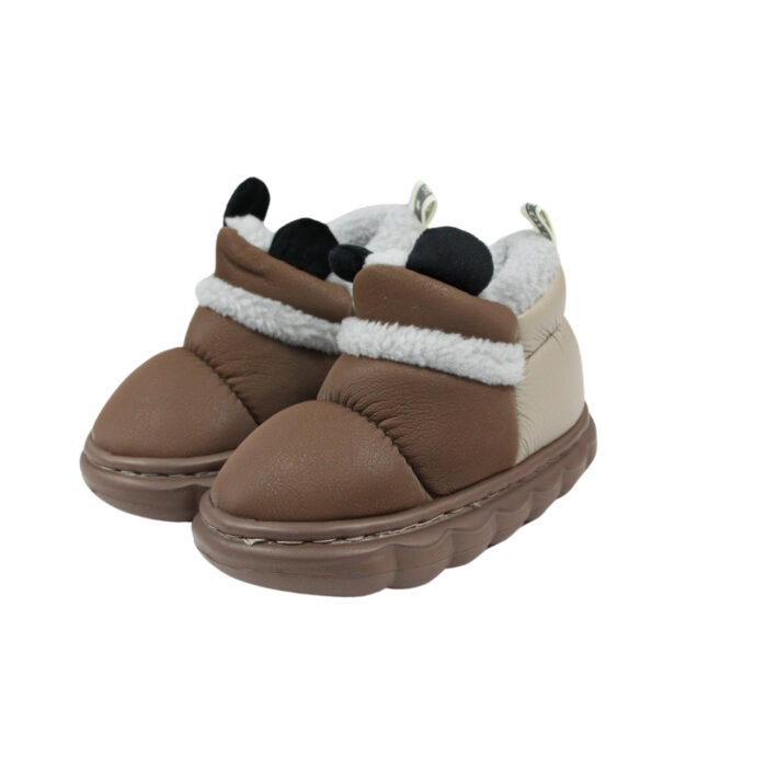 Pantuflas tipo bota para niños - Imagen 4