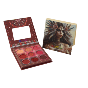 SET DE 4 SOMBRAS DE BOLSILLO CON ESPEJO 9 X 9 CM