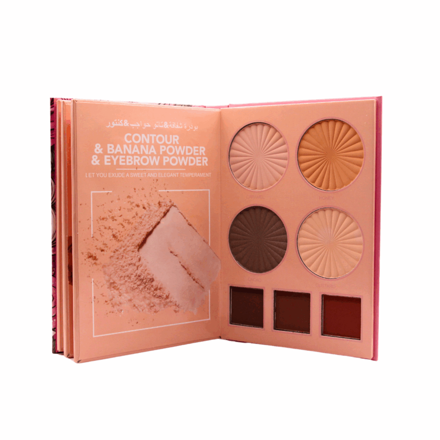 Paleta de sombras, rubor, contorno e iluminadores - Imagen 4