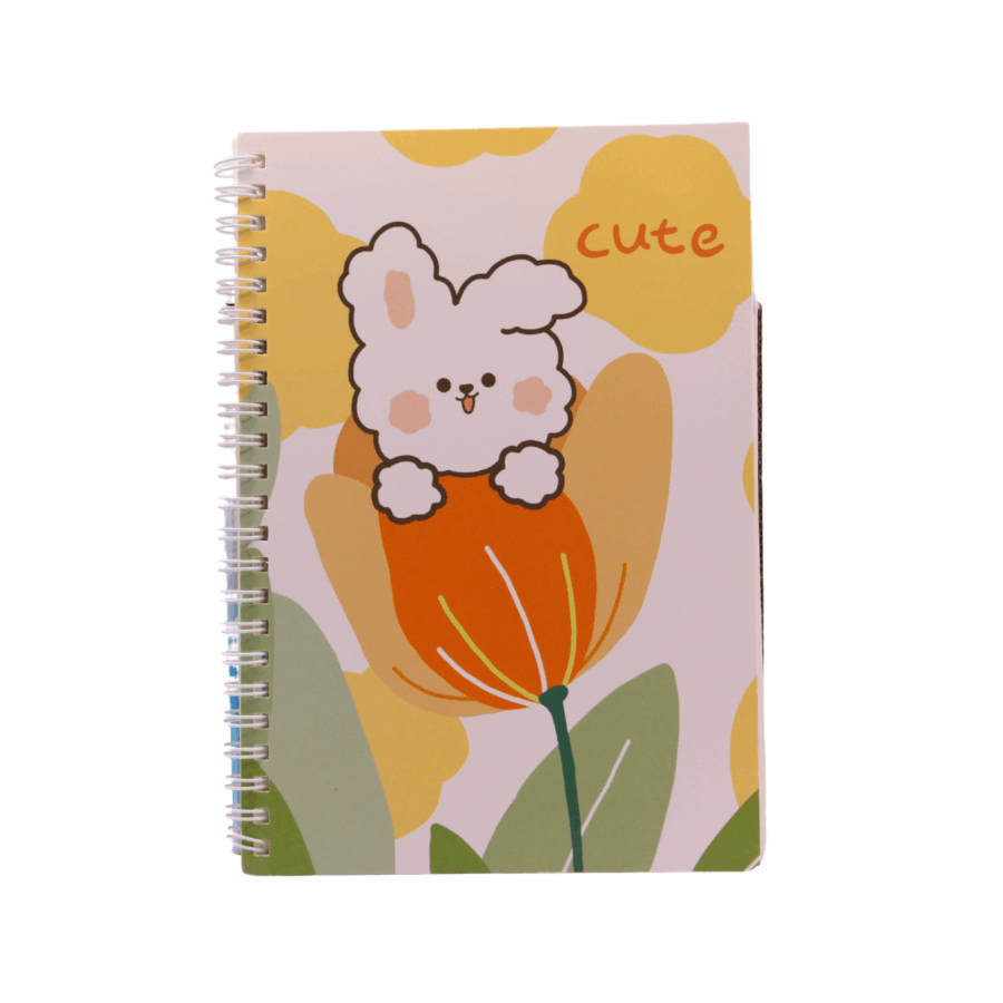 Note Book A5 de 60 Hojas (Set de 4 Piezas)