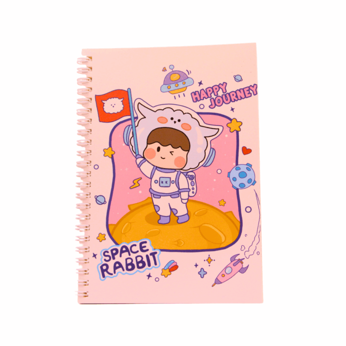 Note Book A5 de 60 Hojas (Set de 4 Piezas)