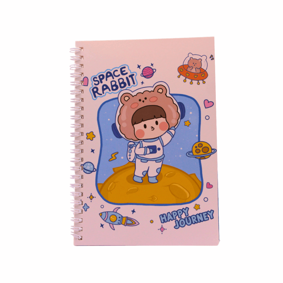 Note Book A5 de 60 Hojas (Set de 4 Piezas)