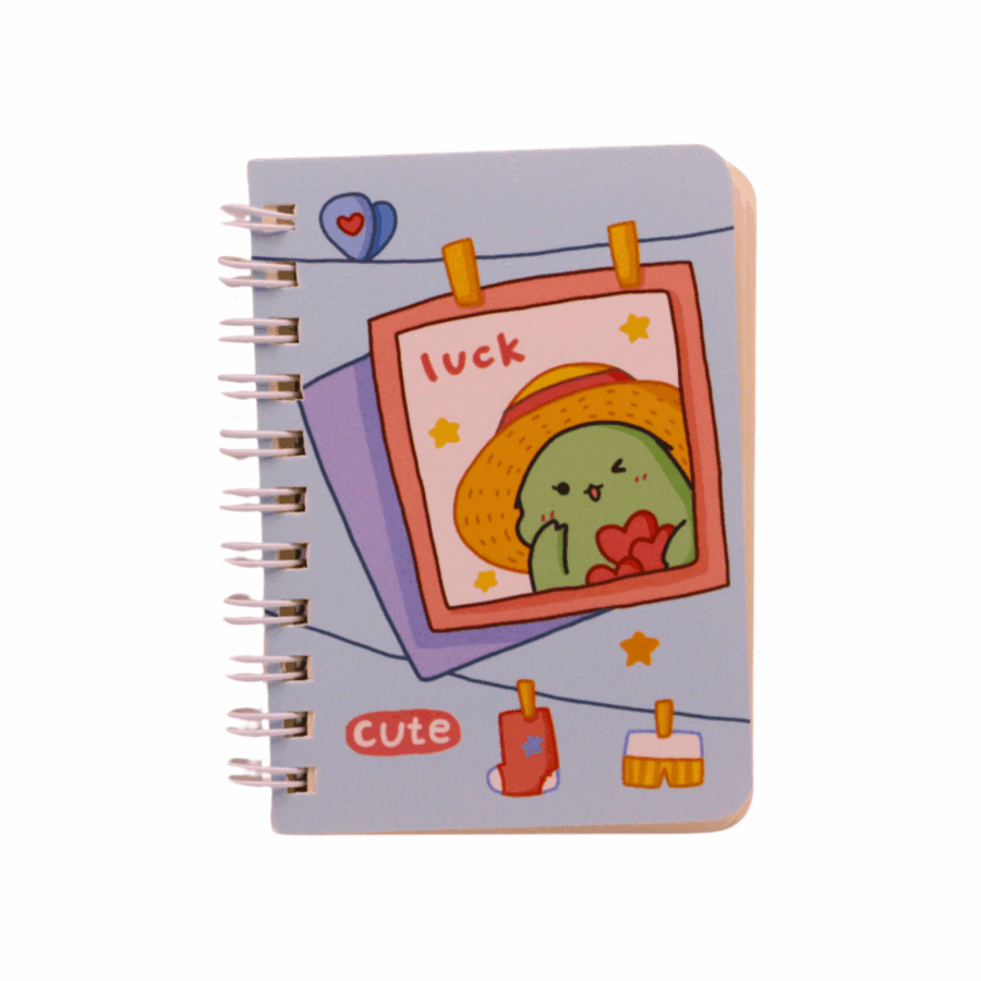 Note Book A7 de 80 Hojas (Set de 4 Piezas)