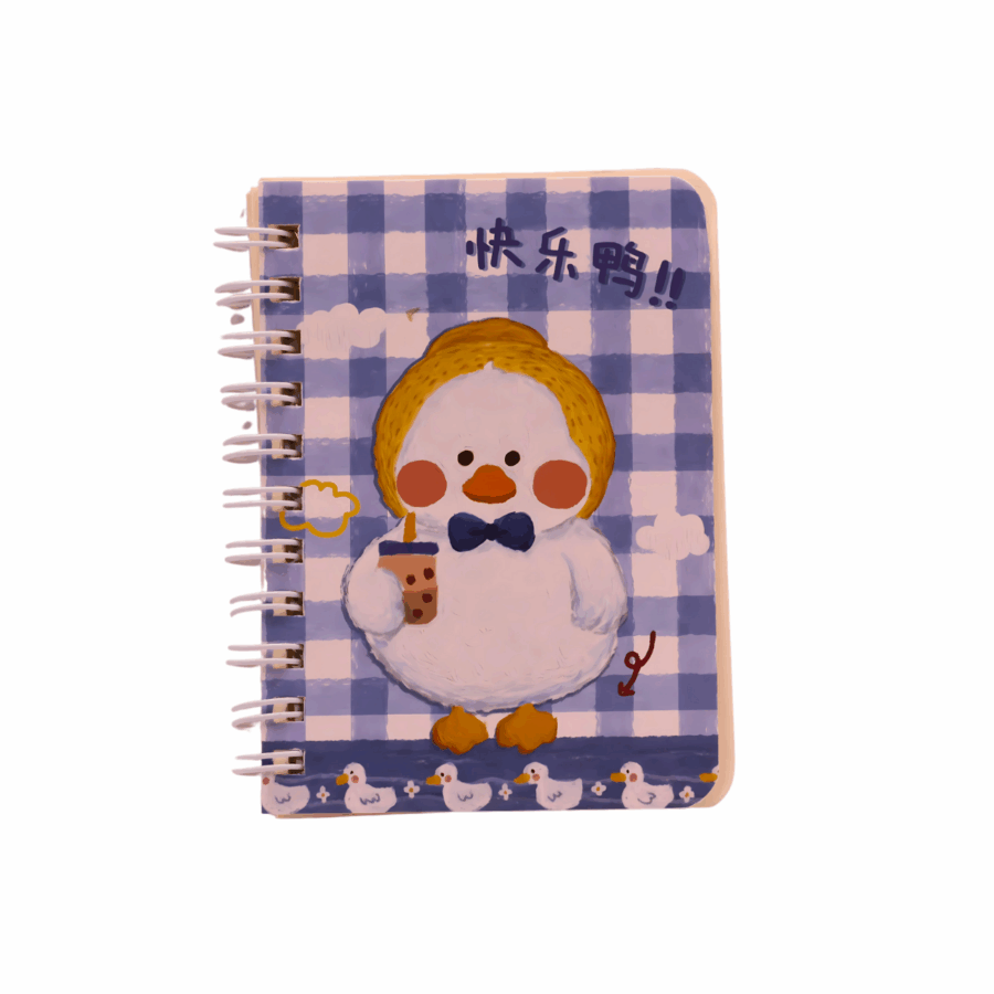 Note Book A7 de 80 Hojas (Set de 4 Piezas)