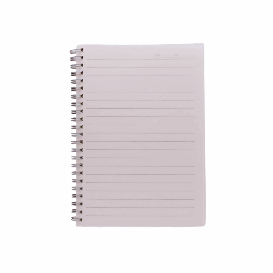 Note Book A4 de 80 Hojas con Pasta Plástica (Set de 4 piezas)