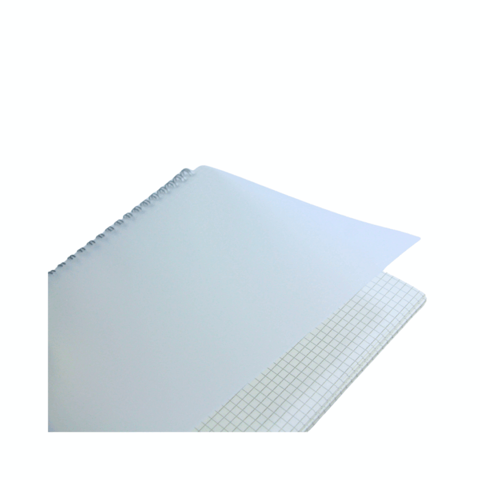 Note Book A4 de 80 Hojas con Pasta Plástica (Set de 4 piezas)