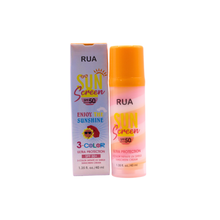 Crema solar en 3 colores diferentes con protección uv - Imagen 2