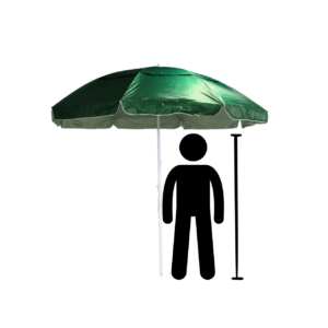 Sombrilla De 3m Verde