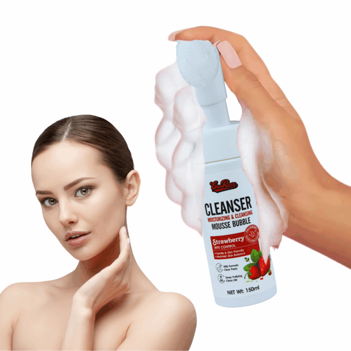 Espuma Facial Limpiadora de Fresas🍓