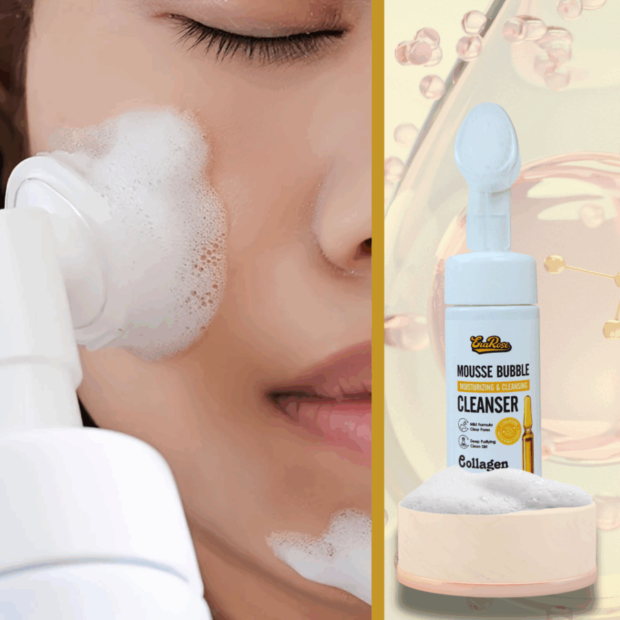 Espuma Facial Limpiadora con Colágeno - Imagen 3