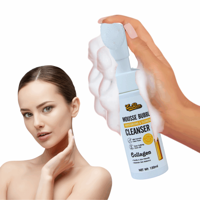 Espuma Facial Limpiadora con Colágeno