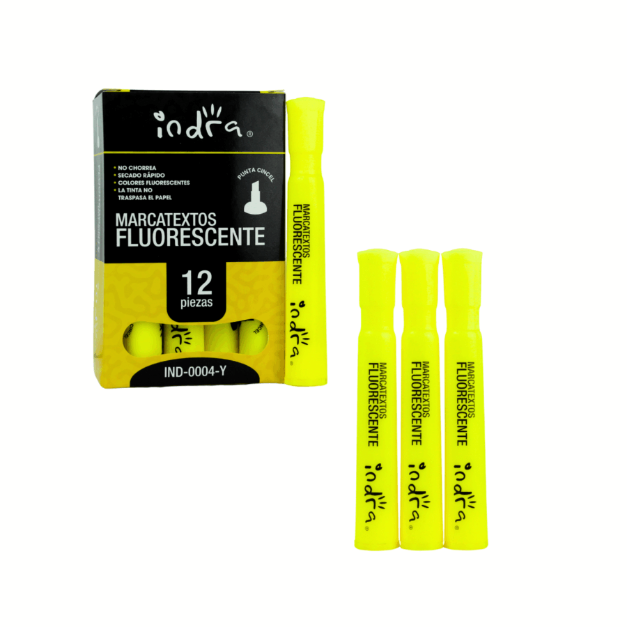 Cajita con 12 Marcatextos Fluorescentes - Imagen 3