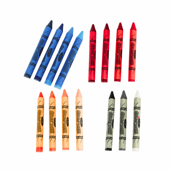 Set de 24+4 Crayones Jumbo Triangulares