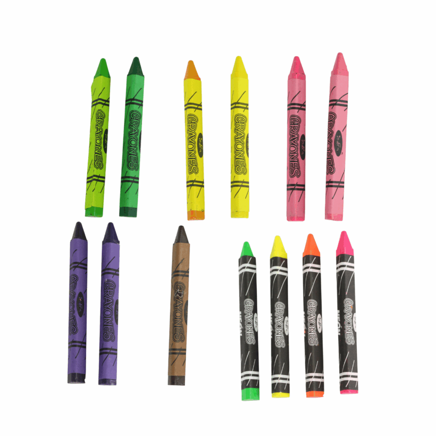 Set de 24+4 Crayones Jumbo Triangulares - Imagen 3